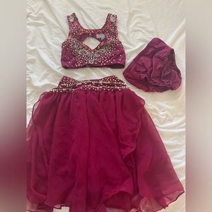 Glamour Two Piece Dance Costume!